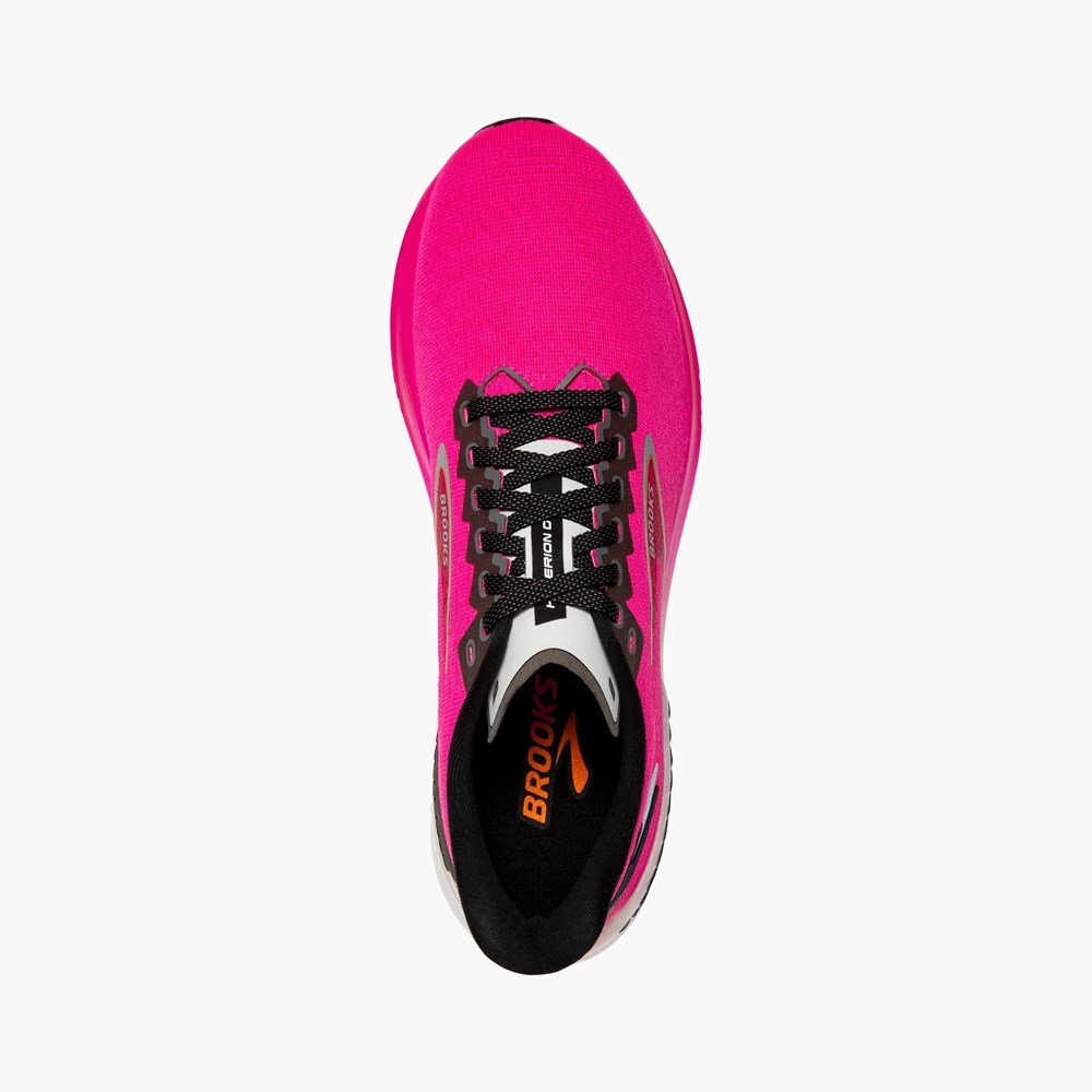 Chaussures Running Route Brooks Speed Support Hyperion GTS Blanche Noir Femme | YDQ-1433531